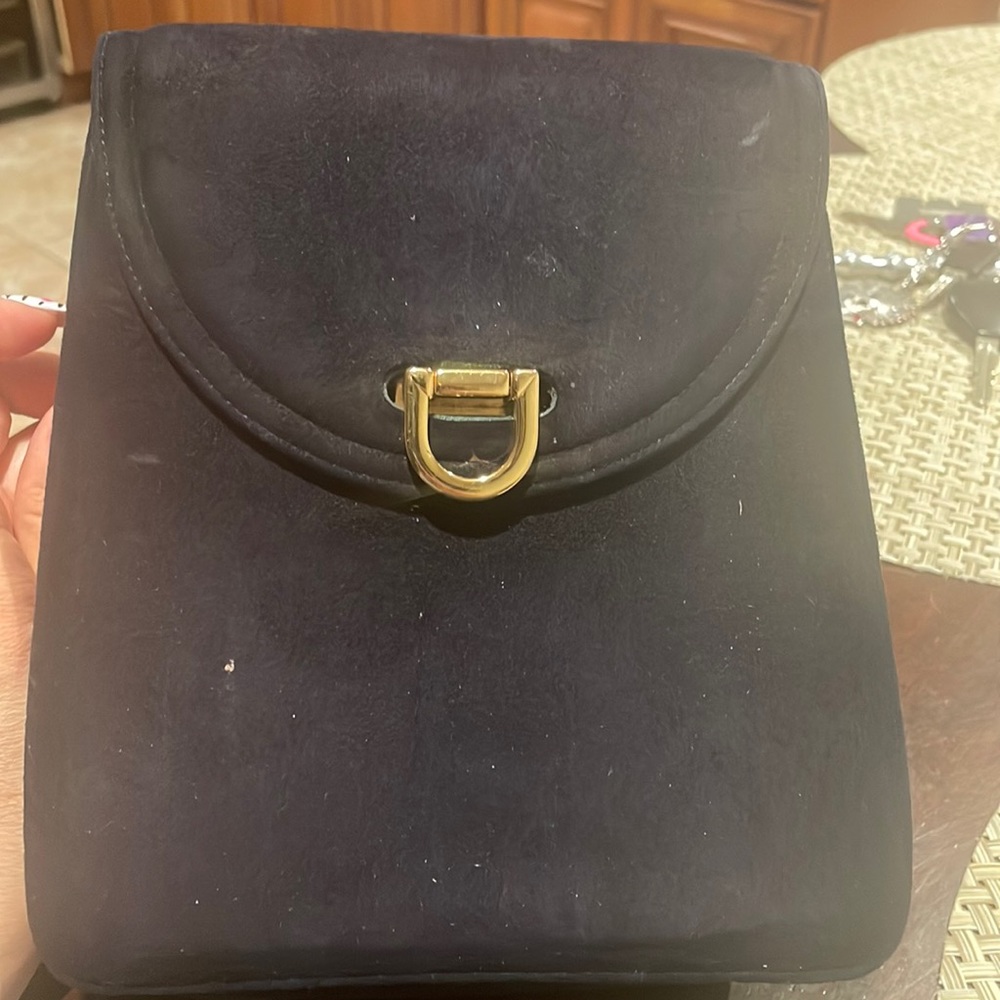 Vintage Crossbody Bag Frenchy of Cali Suede